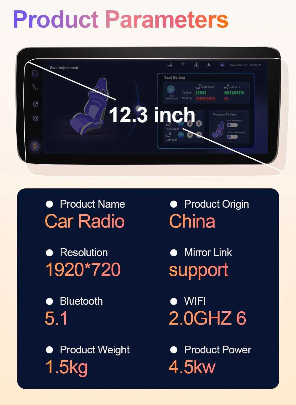 авторадио Carplay Android Auto для Land Rover Discovery 3 (2004-2009) фотография 18