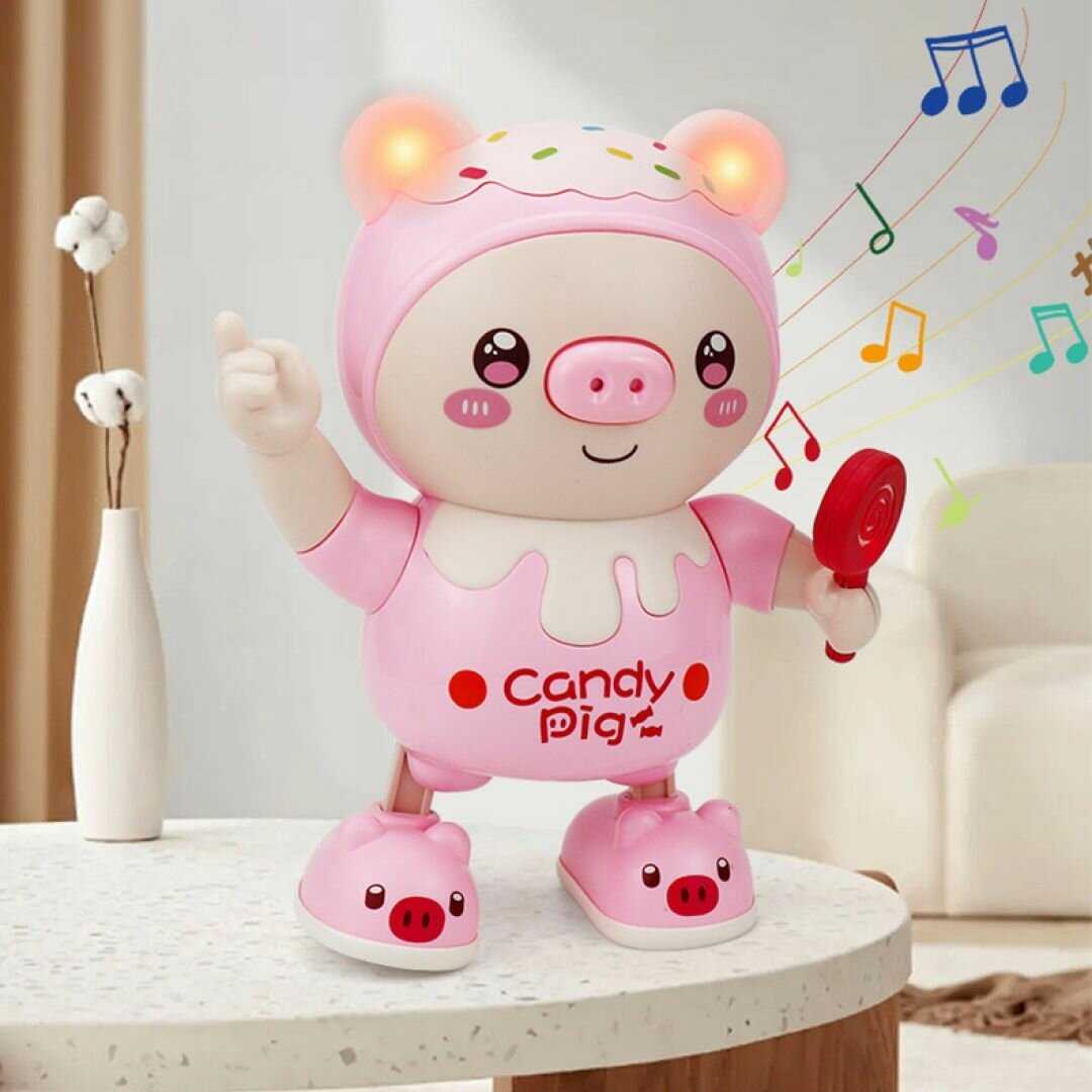 Музыкальная игрушка детская Свинка фотография 7