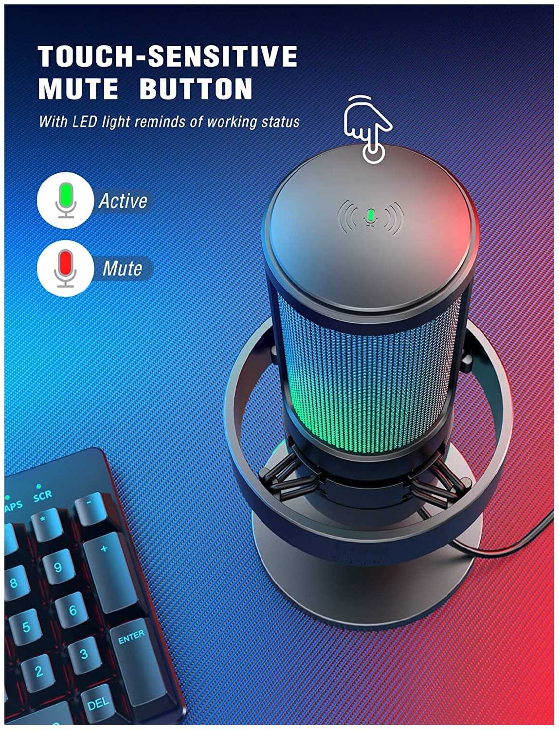 Микрофон Fifine AmpliGame A8 фотография 6