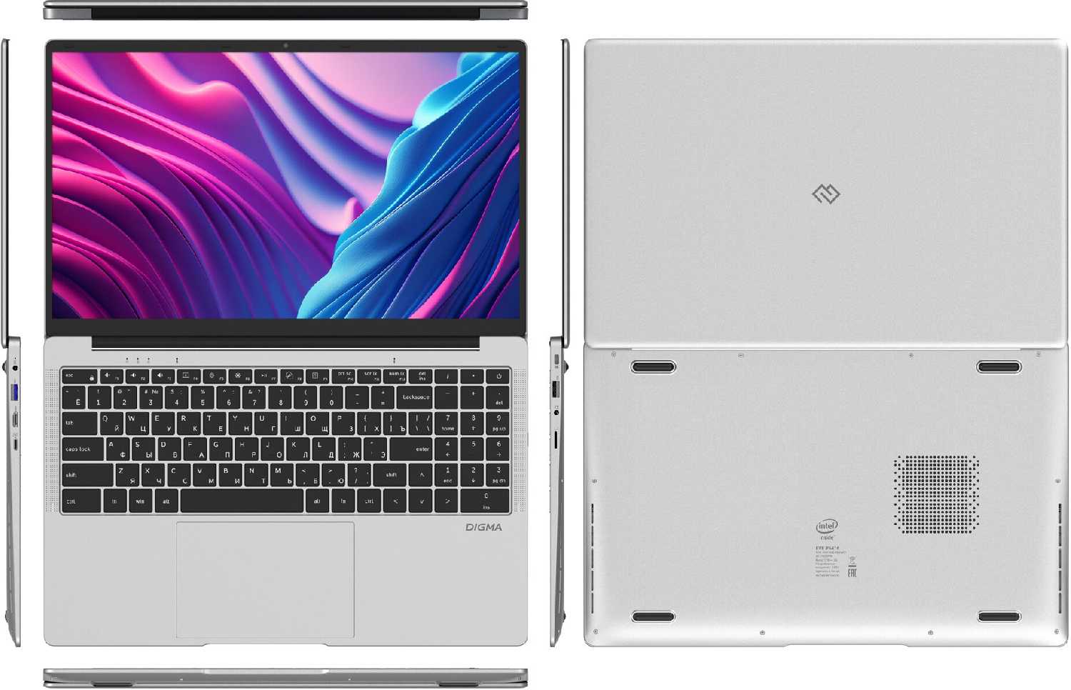 Ноутбук Digma EVE P5416 (Pentium Silver N5030) фотография 4