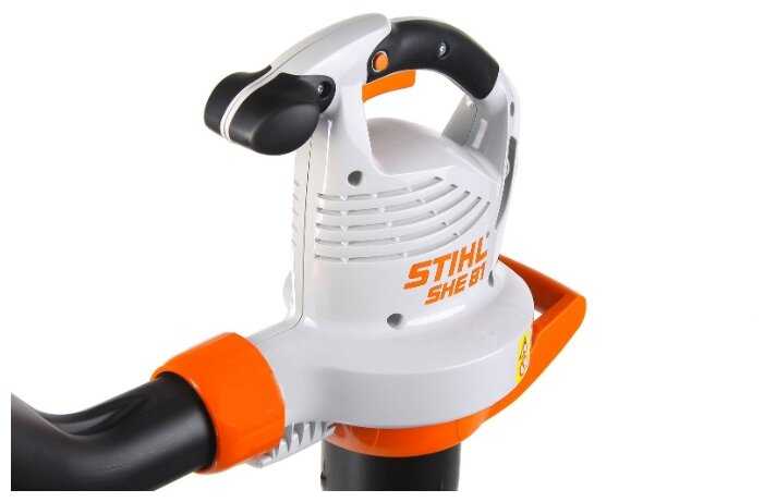 Электрическая воздуходувка-пылесос STIHL SHE 81 фотография 4