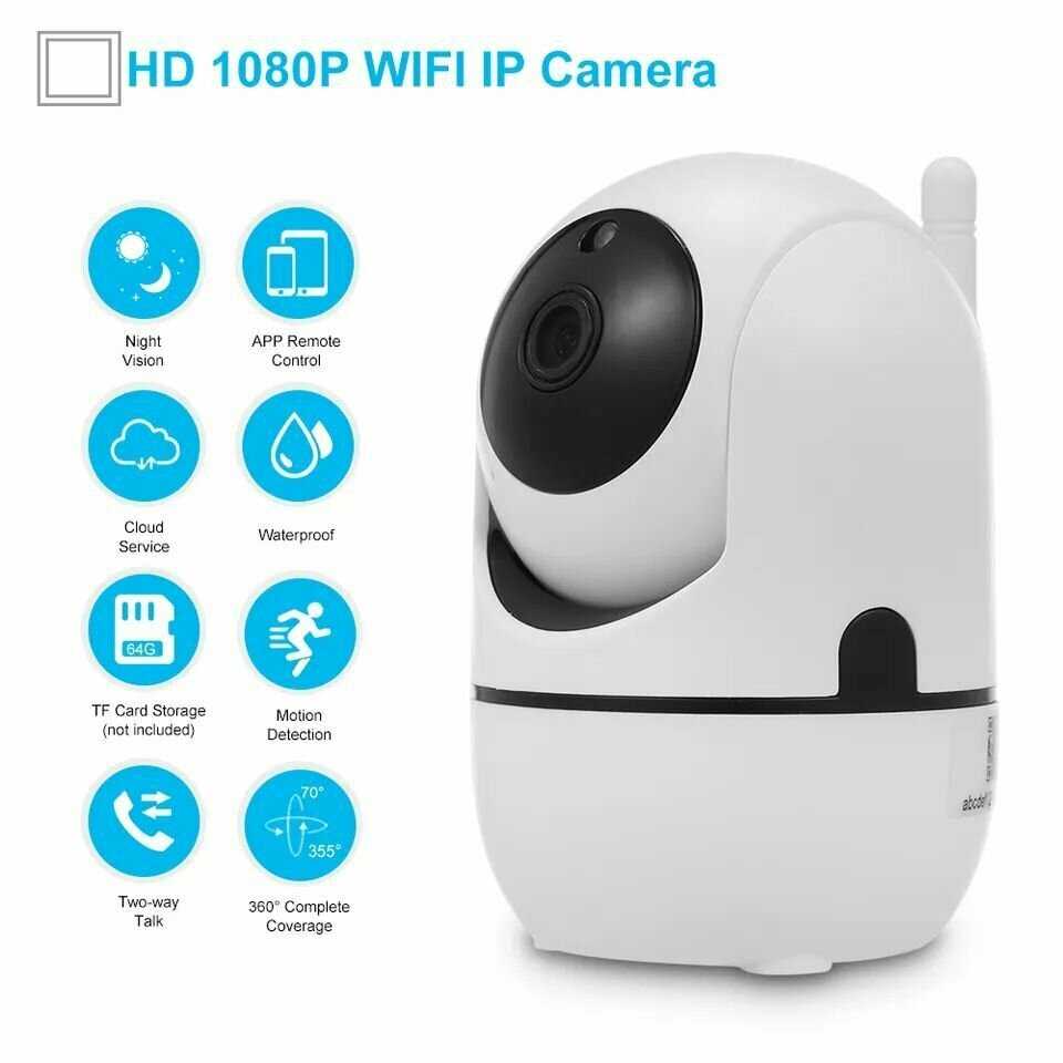Камера Беспроводная ip камера видеонаблюдения wifi (327) фотография 7