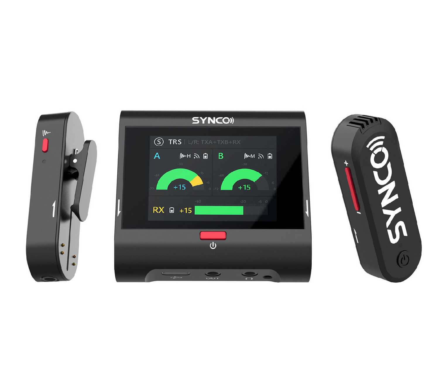 Микрофон петличка беспроводной SYNCO G3PRO (2 передатчика, 1 приёмник)