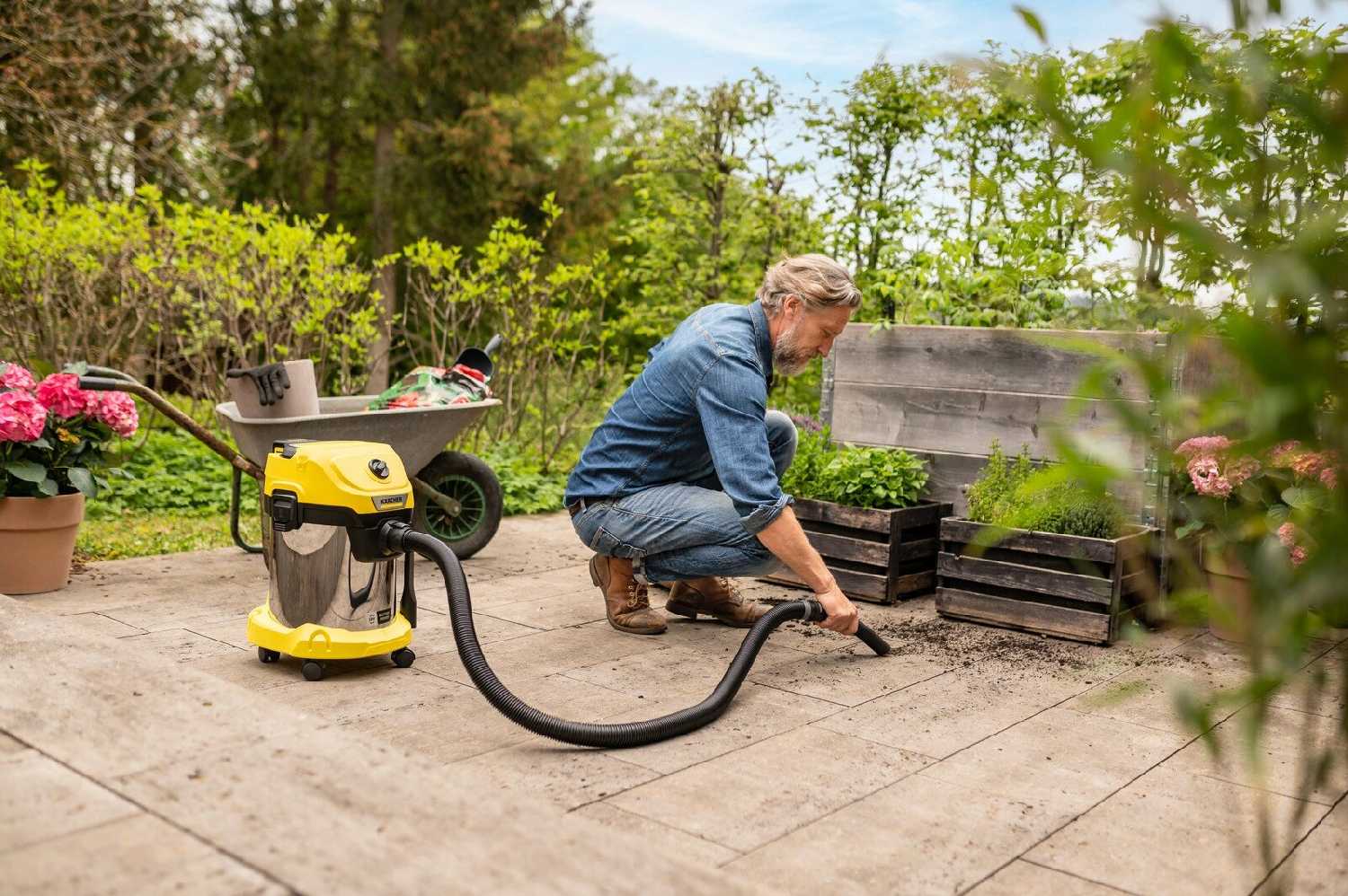 Аккумуляторный хозяйственный пылесос Karcher WD 3-18 V-17/20 (INT) фотография 17