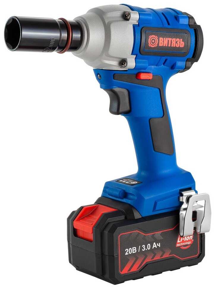Гайковерт аккумуляторный ударный Витязь ГА-424-1 фотография 1