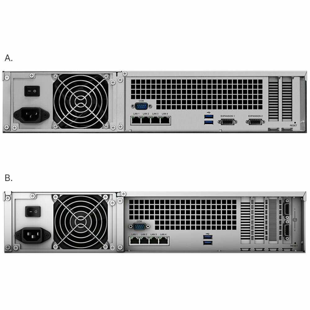 Сетевое хранилище Synology RS3618XS фотография 12