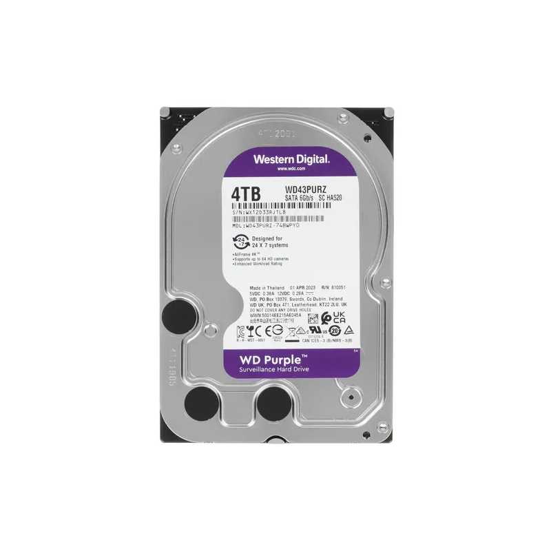 Внутренний жесткий диск Purple (4TB) фотография 17