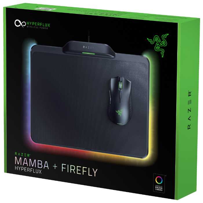 Игровая мышь Razer Mamba Firefly Hyperflux фотография 4