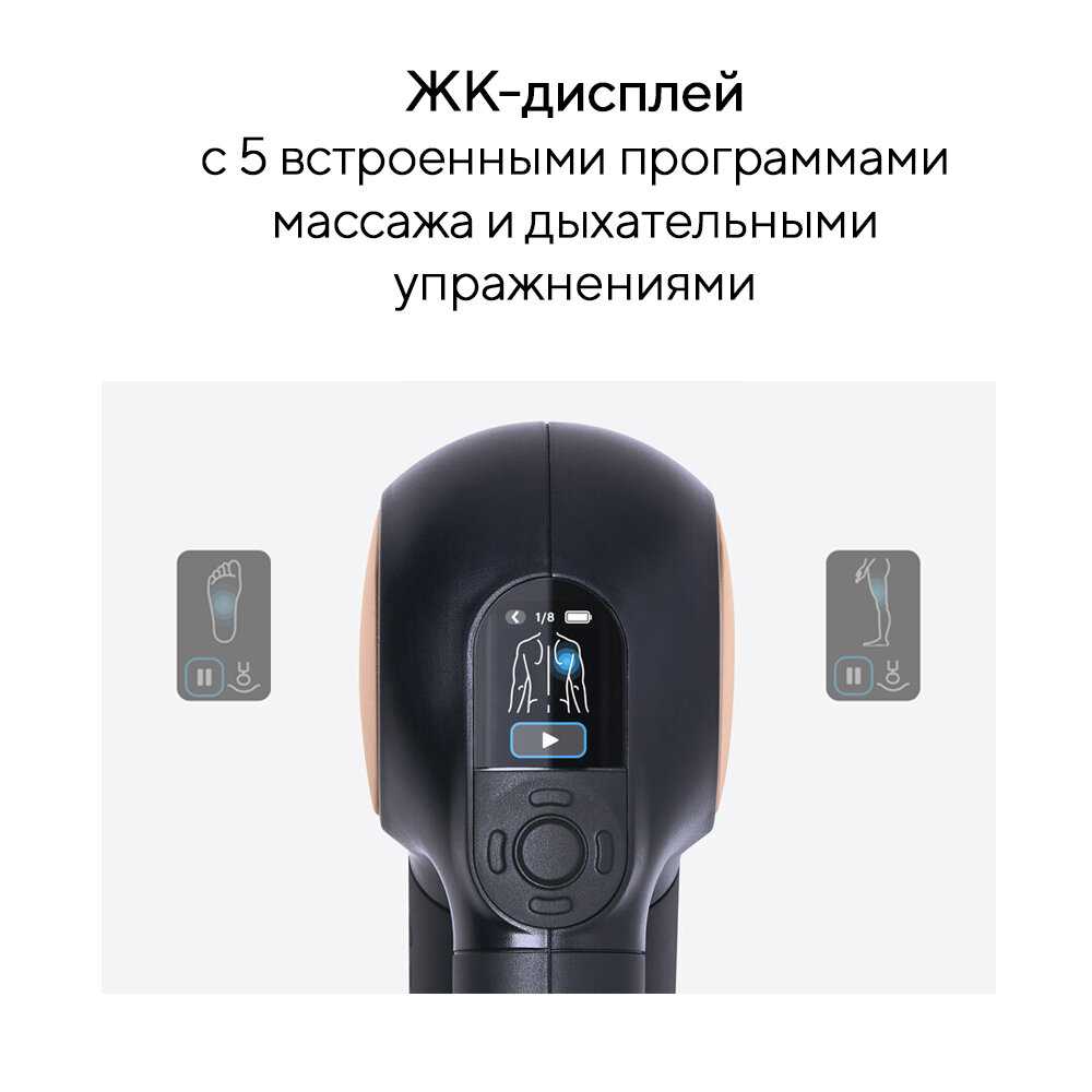 Перкуссионный массажер Theragun Sense фотография 1
