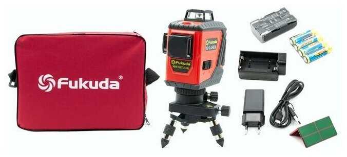 Лазерный уровень FUKUDA 3D MW-93T-2-3R фотография 3