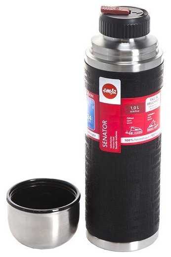 Классический термос EMSA Senator Sleeve, 1 л фотография 8