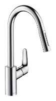 Смеситель для кухни (мойки) hansgrohe Focus 31815800, рычажный фотография 1