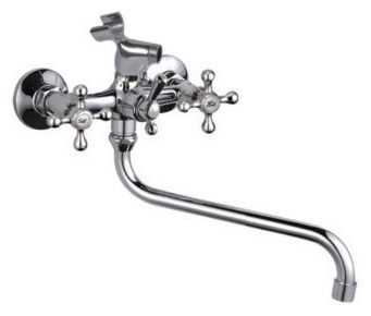 Смеситель для раковины (умывальника) Ledeme L5908, вентильный