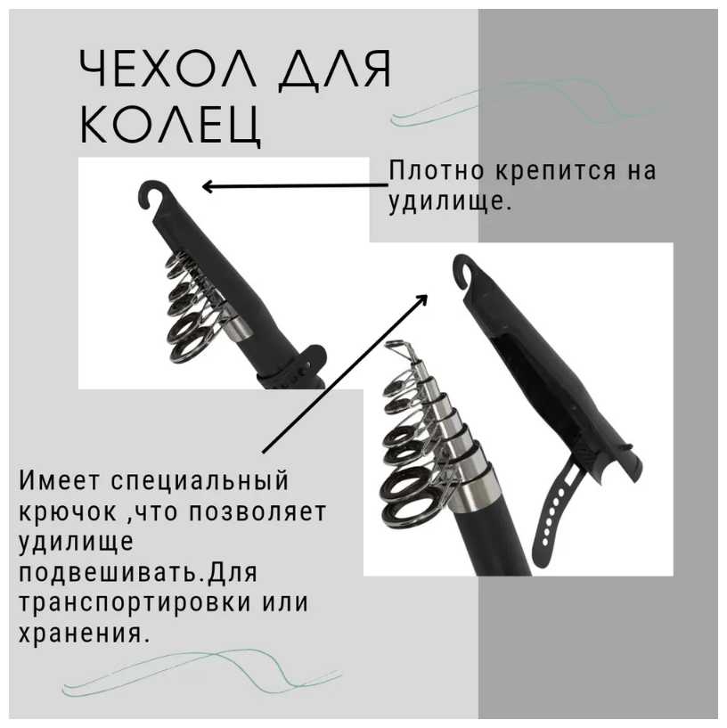 Телескопическое компактное удилище, мощная удочка , спиннинг для донной рыбалки, от 80г до 160г OKUMA 240см фотография 1
