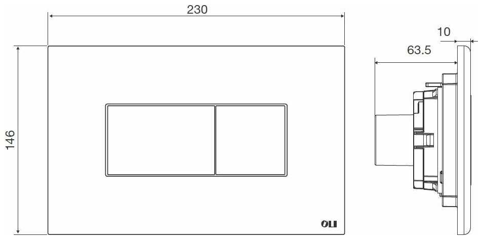 Рамная инсталляция OLI Sanitarblock (300573) фотография 13