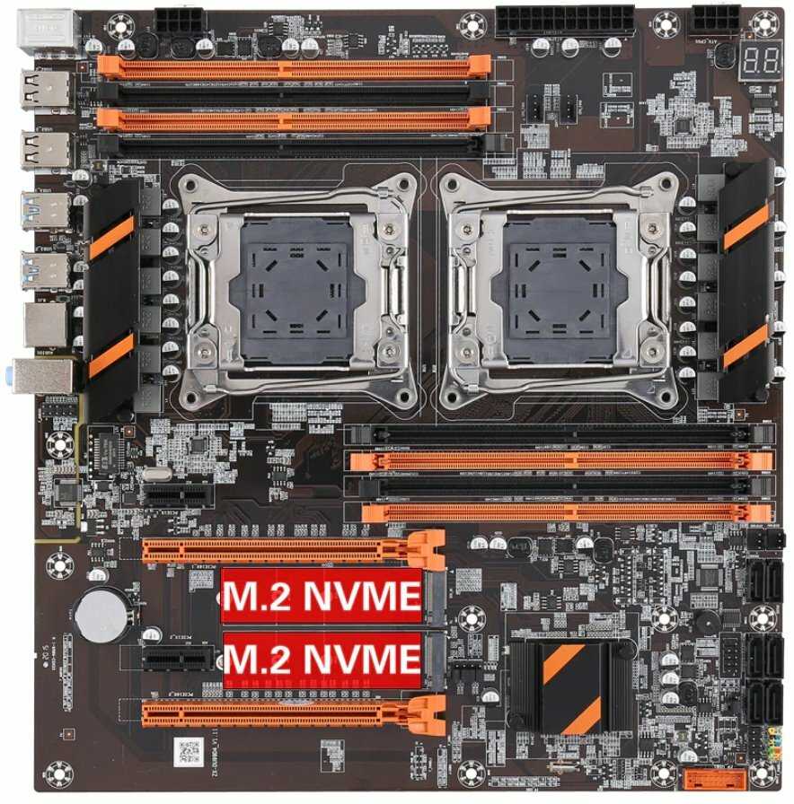 Комплект материнской платы X99 ZX-DU99D4 фотография 1