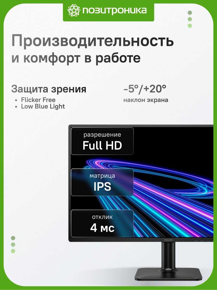 Монитор Philips 24E2G2200 фотография 1