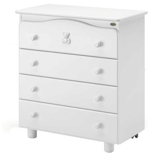 Детский комод Nuovita Fasto (Bianco/Белый) фотография 3
