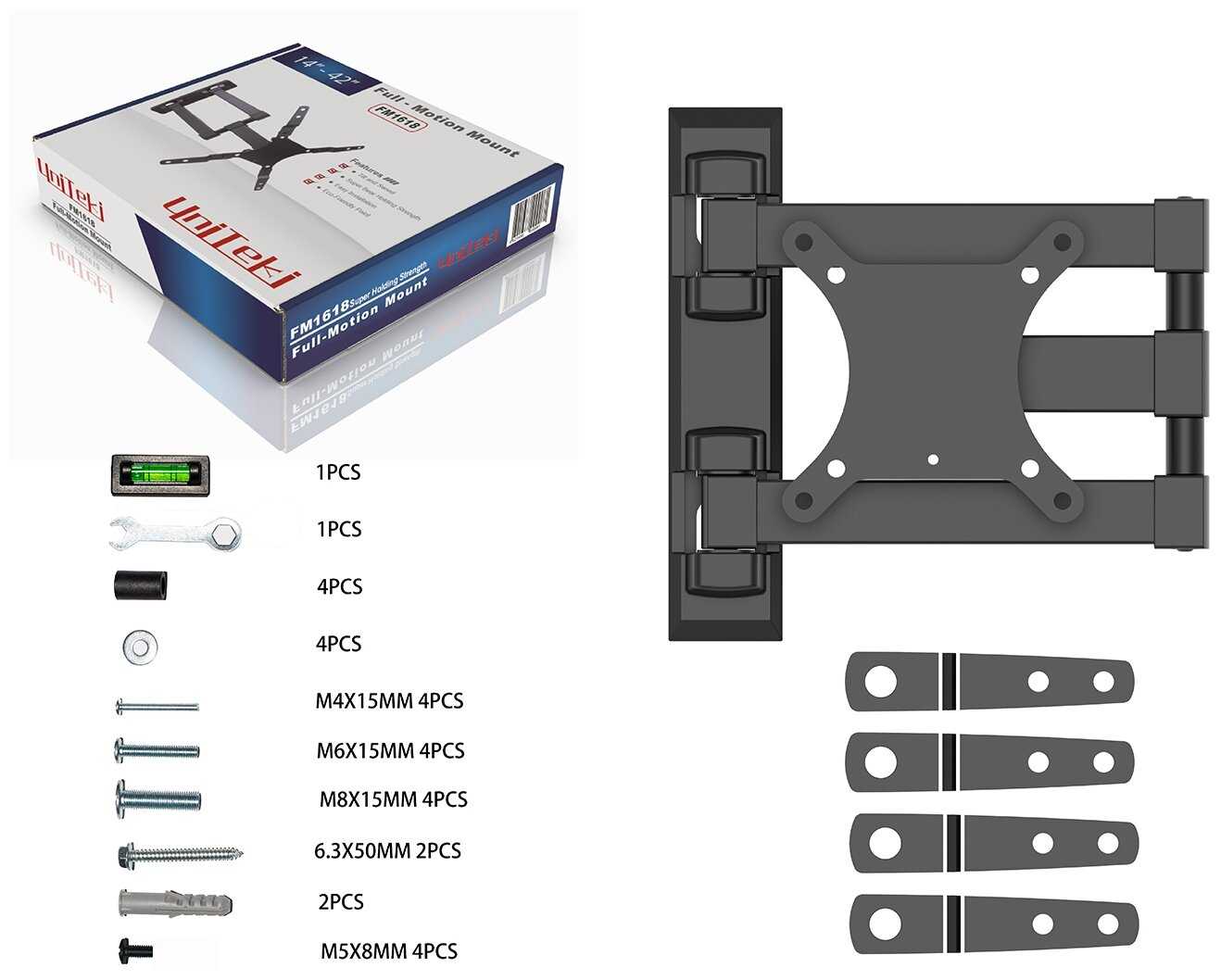 Кронштейн на стену Uniteki FM1618 фотография 6