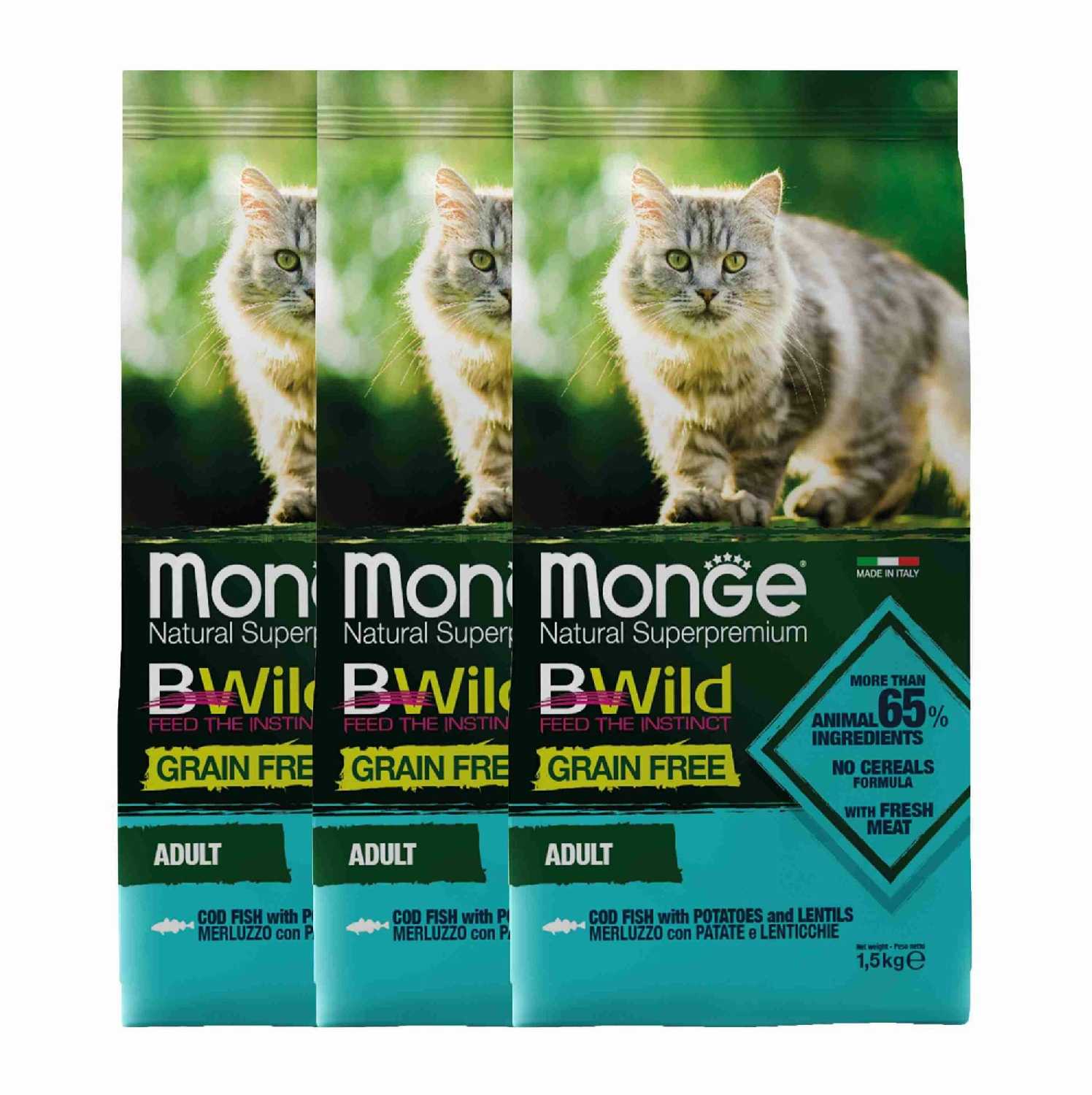 Корм для кошек Monge BWILD Feed the Instinct фотография 13