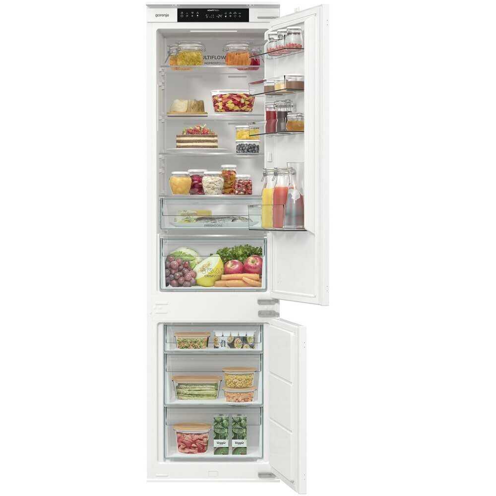 Встраиваемый холодильник Gorenje NRKI519141 инвертор No Frost фотография 9