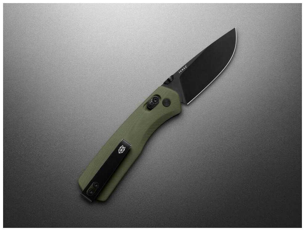 Нож The James Brand the Carter, OD Green / Black фотография 1