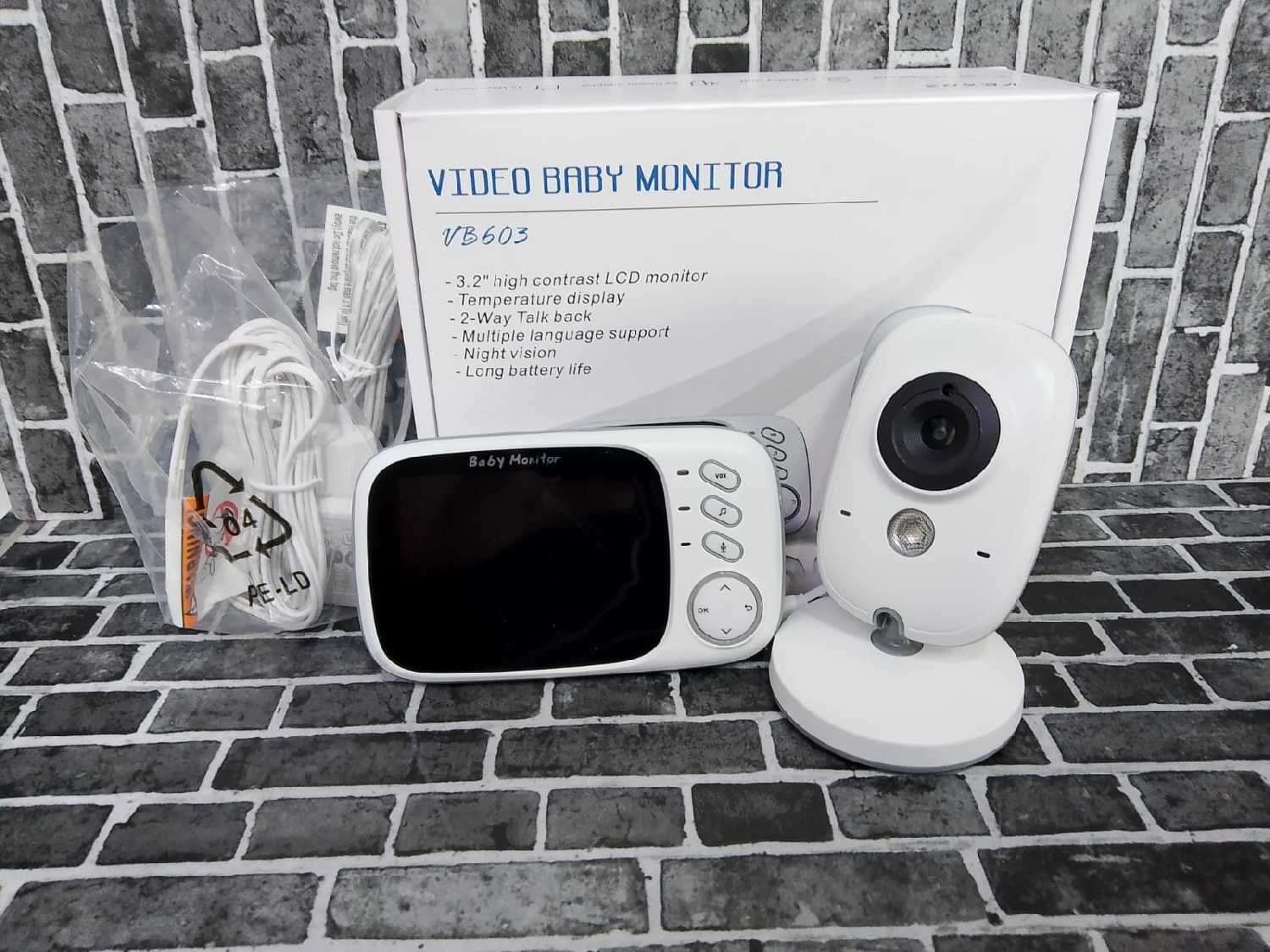 Беспроводная видеоняня Baby Monitor VB603 с радиусом действия до 300 м, видео няня / Радионяня с камерой и монитором и обратной связью фотография 20