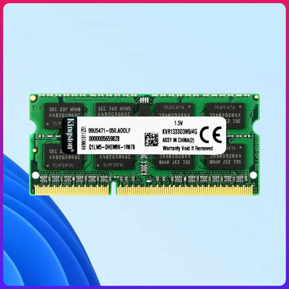 Оперативная память Kingston 4 ГБ DDR3 SODIMM (KVR16S11/4) фотография 17