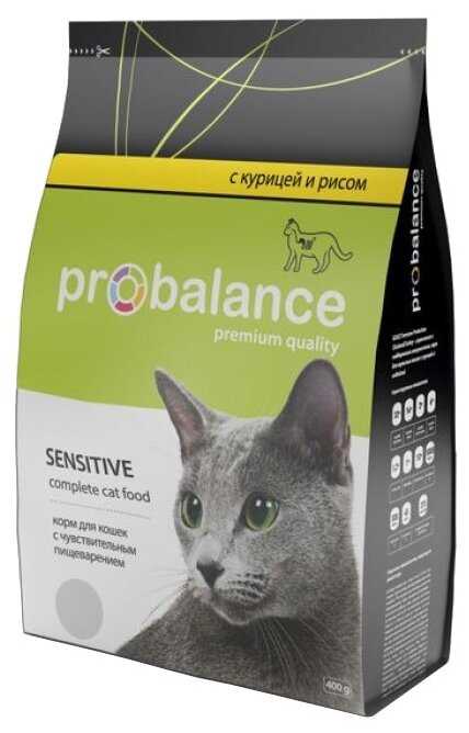 Корм для кошек ProBalance Sensitive (с курицей, с рисом) фотография 17