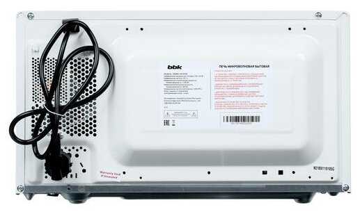 Микроволновая печь BBK 20MWS-803M фотография 2