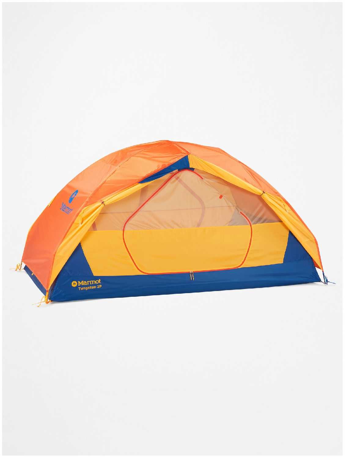 Палатка туристическая 2-местная Marmot Tungsten 2P, цвет Solar/Red Sun фотография 2