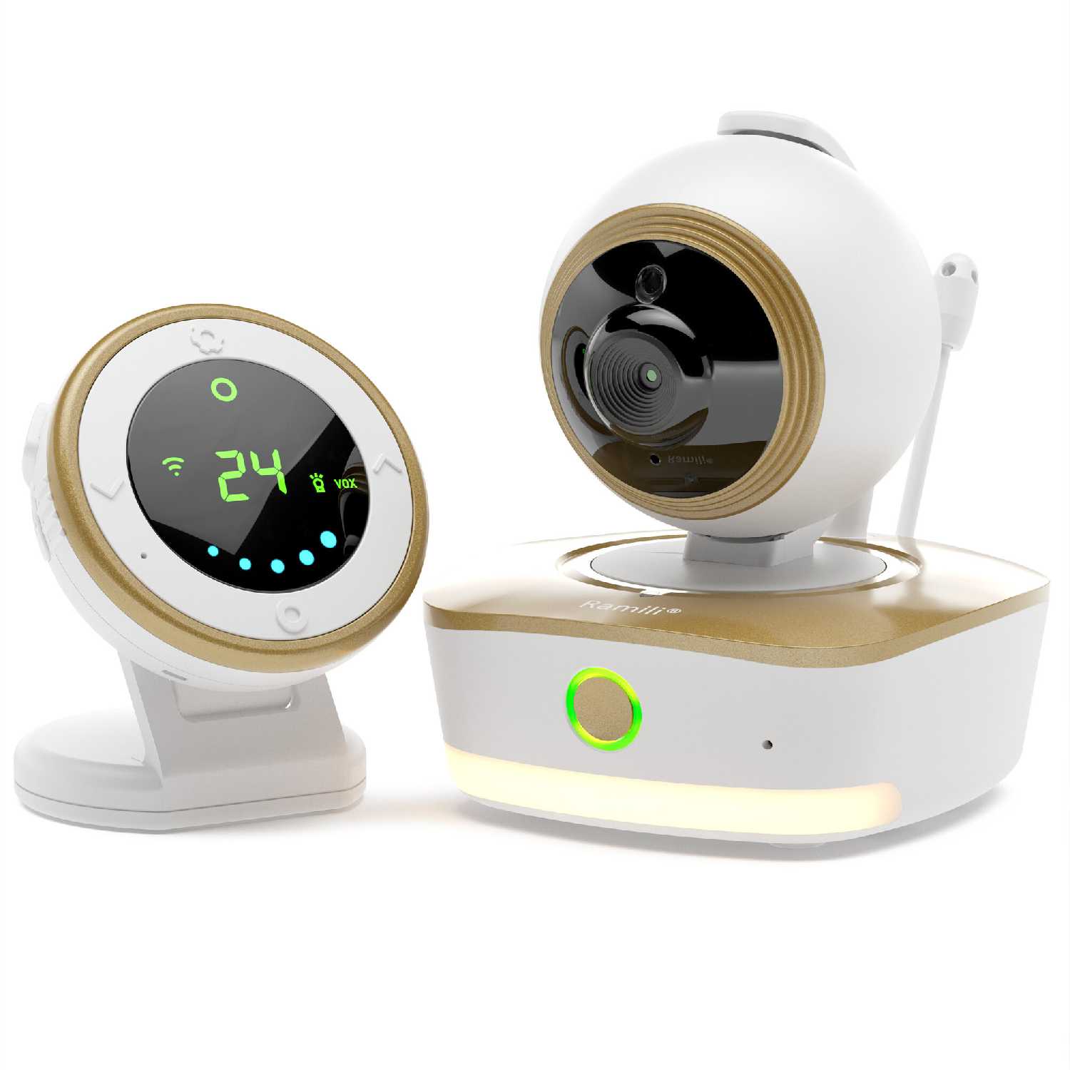 2-в-1 Wi-Fi Full HD радио-видеоняня Ramili Baby RV1800 фотография 21