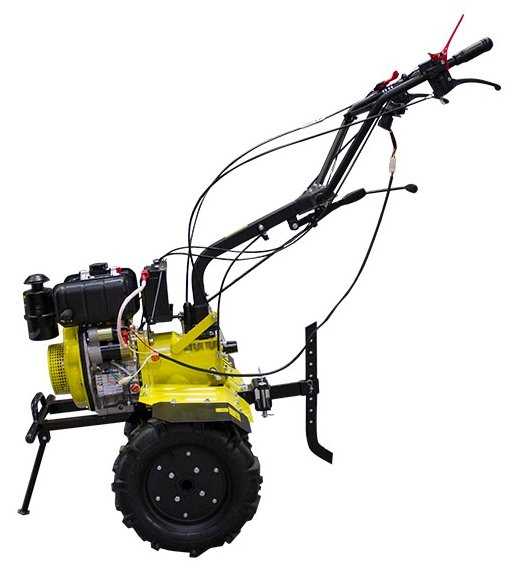 Мотоблок дизельный CHAMPION DC1163E, 5.85 л.с. фотография 3