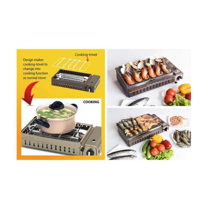 Инфракрасный газовый гриль NaMilux NA-G4205PS (GM2120PS/2W) фотография 6