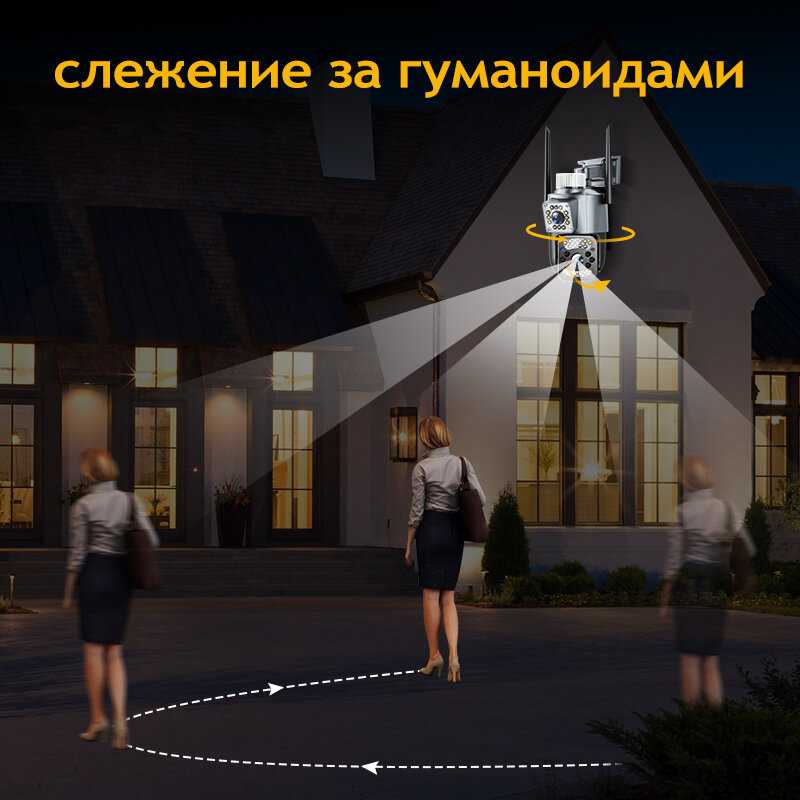 Камера видеонаблюдения уличная GCL Камера видеонаблюдения с Wi-Fi и 4G фотография 16