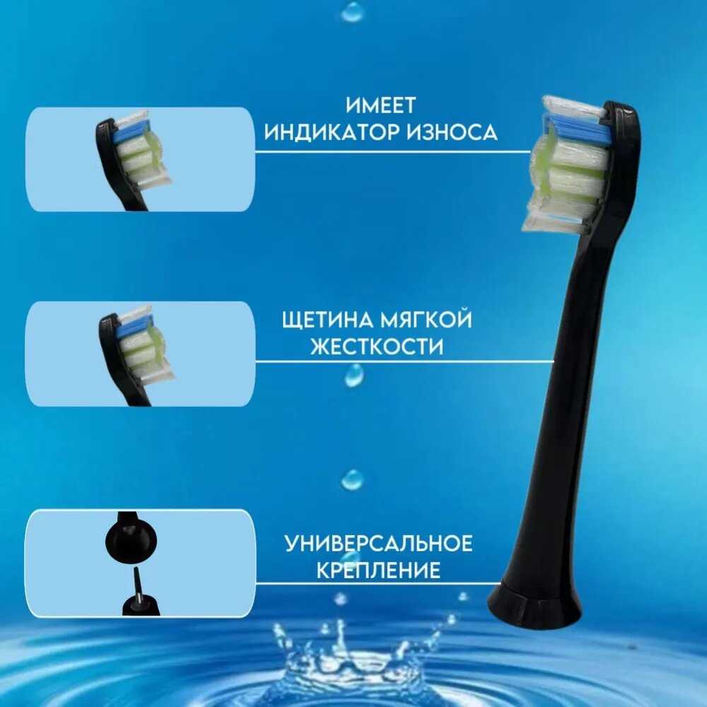 Сменные насадки для электрической зубной щетки keo Richdent Easycare (3 шт) фотография 2