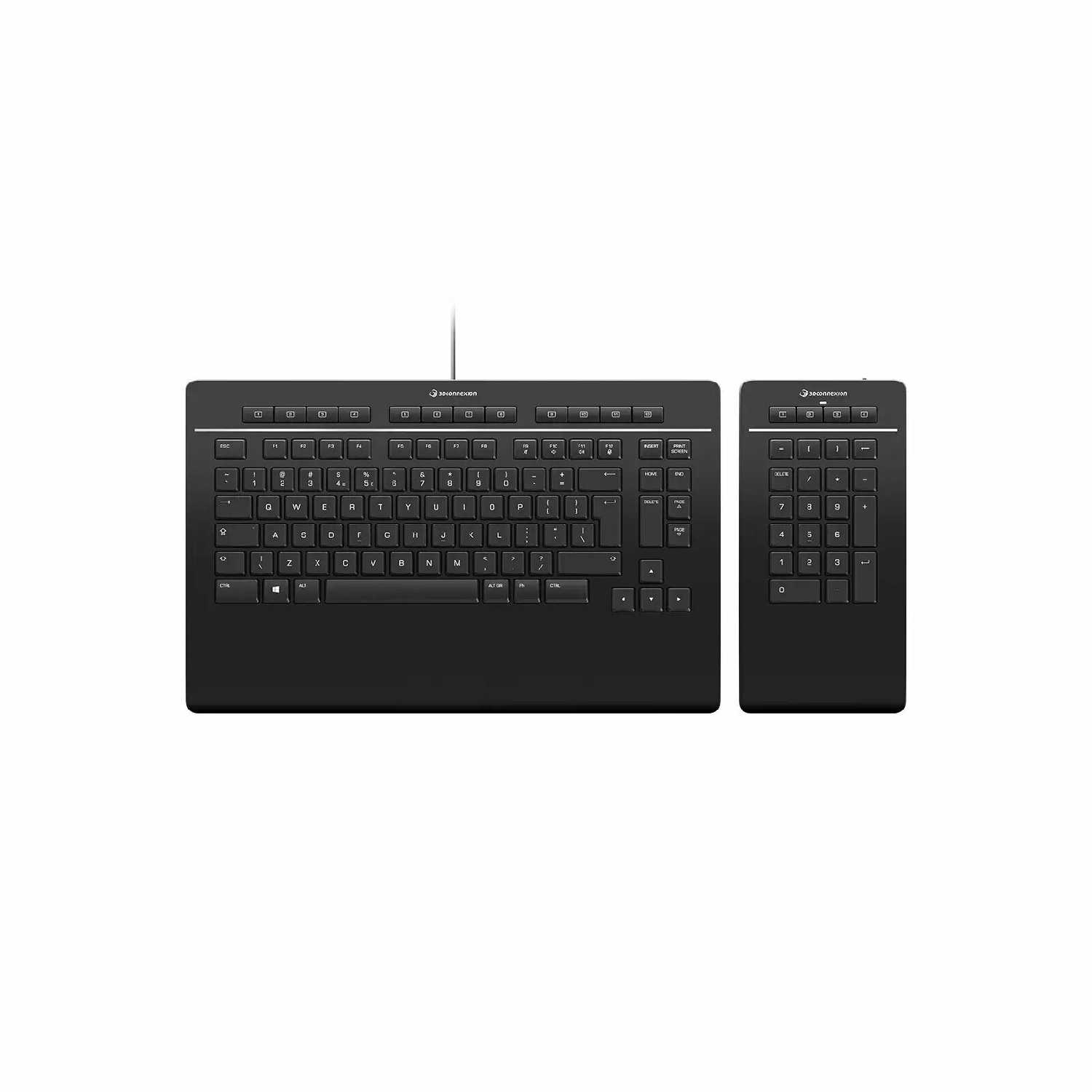 Клавиатура 3Dconnexion Keyboard Pro with Numpad (341214) фотография 4