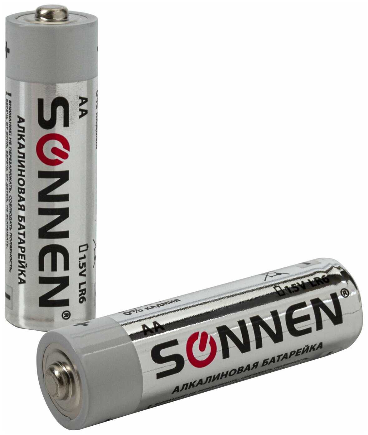 Батарейки алкалиновые Sonnen Alkaline (LR6+LR03) фотография 9