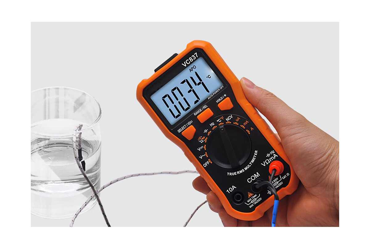 Автоматический цифровой мультиметр Вымпел VC835 (NM-5228) фотография 8