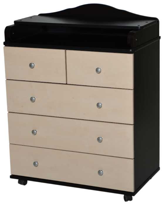 Пеленальный комод Кедр Victoria 805 ЛДСП фотография 4