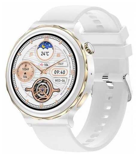 Умные часы CheckME Smart CMSX6PROWGW с ЧСС, тонометром, функцией NFC