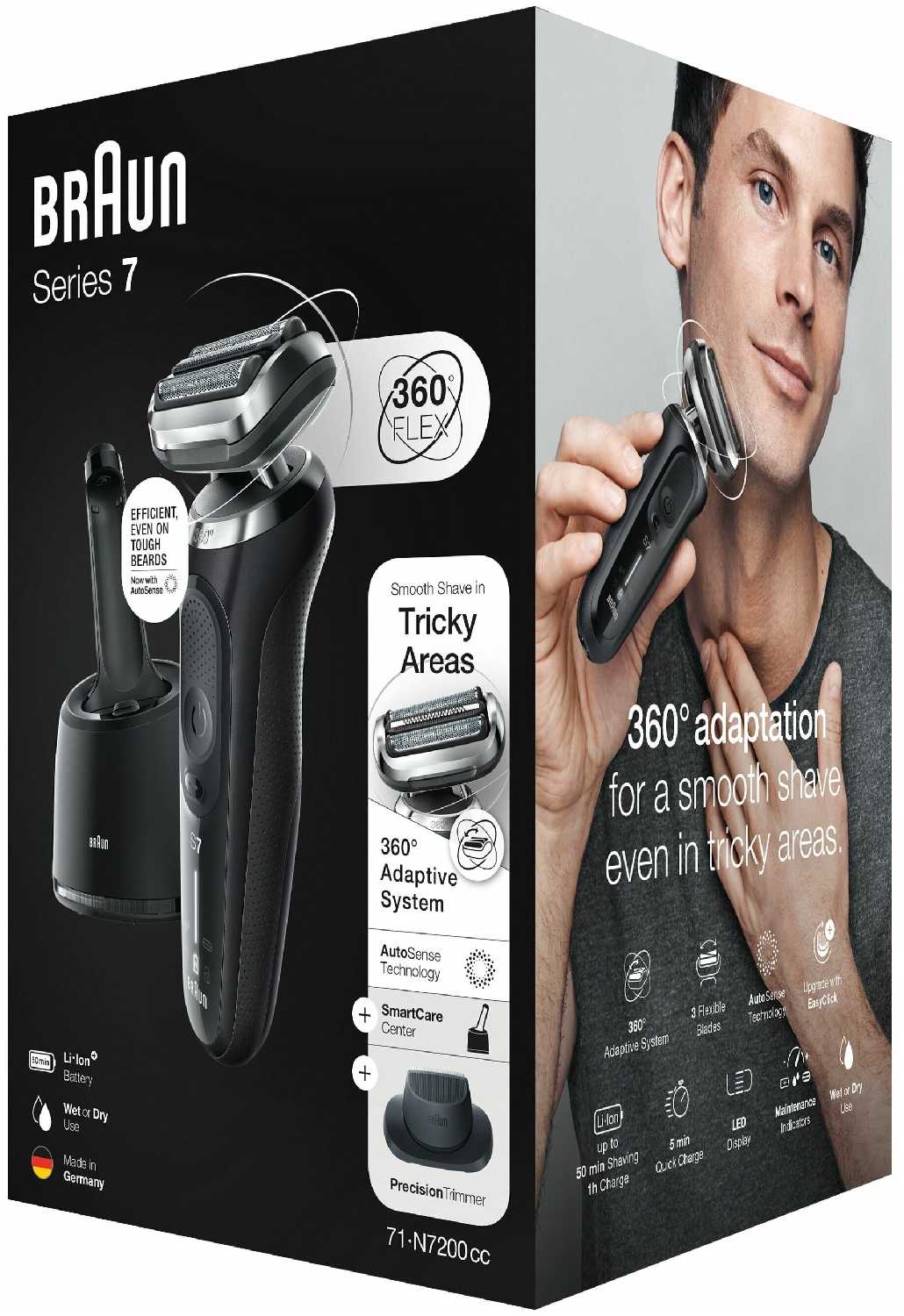 Электробритва Braun Series 7 71-S7200cc/N7200cc фотография 13