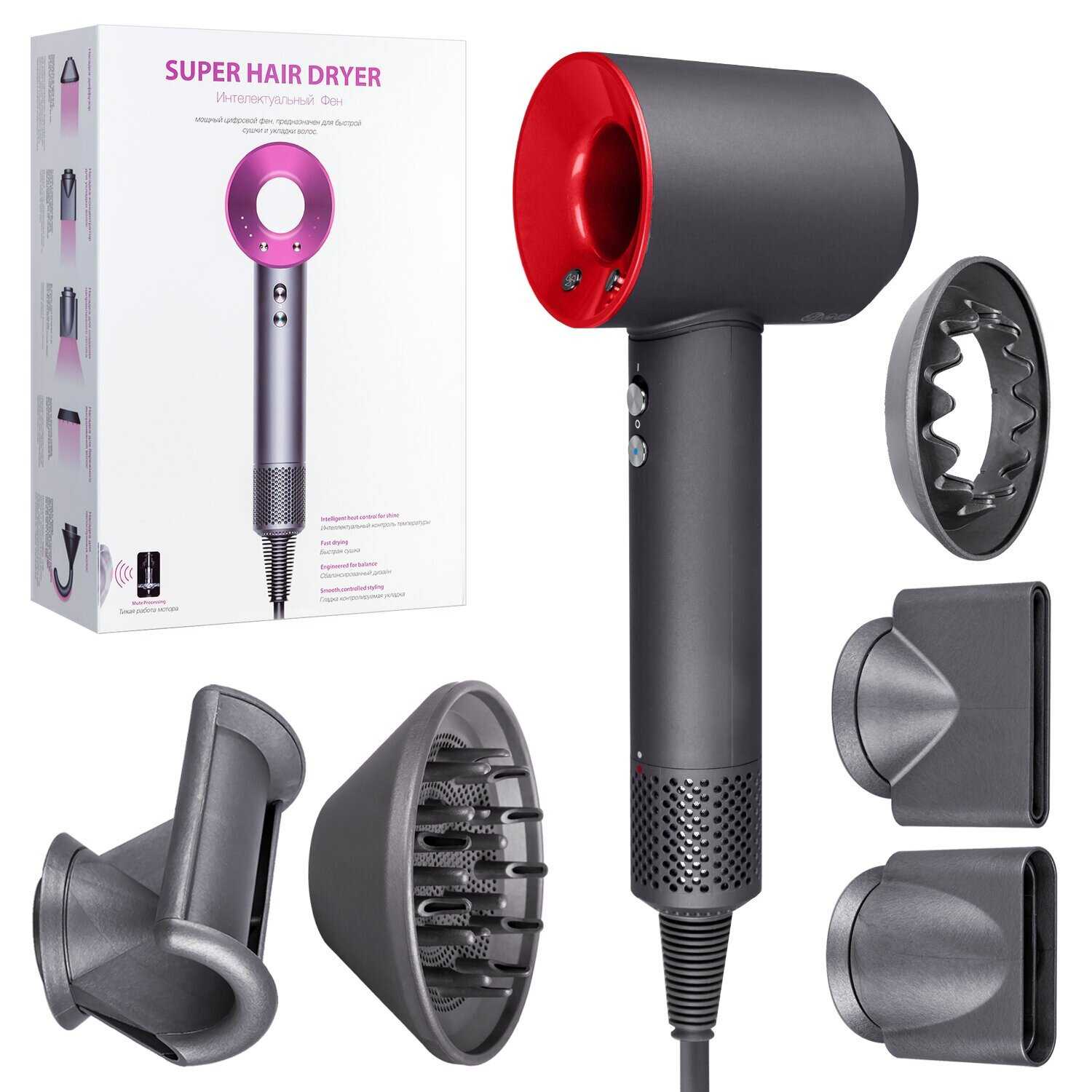Фен Super Hair Dryer (Супер хайер драйер) фотография 9
