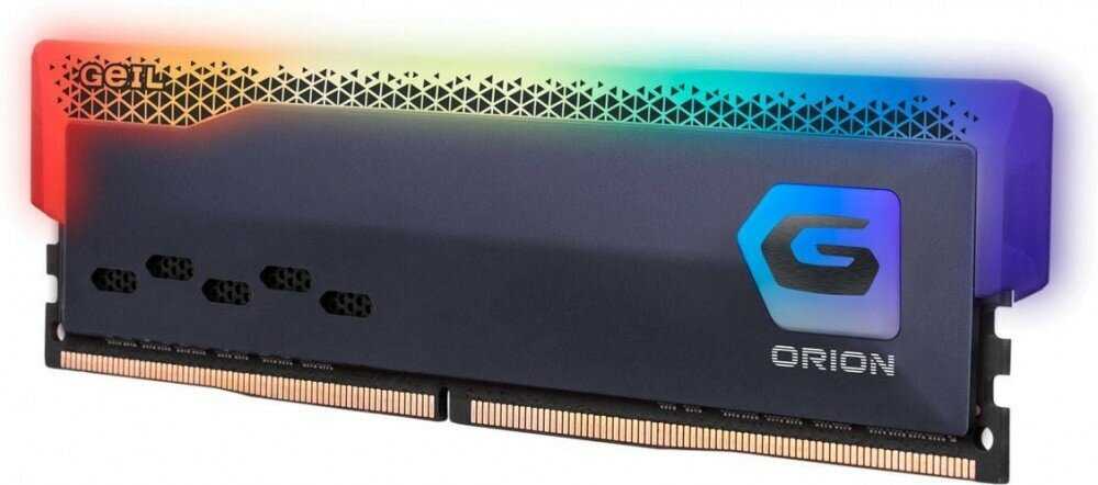 Оперативная память GeIL Orion RGB 32 ГБ DDR4 DIMM CL22 (GOSG432GB3200C22DC) фотография 2