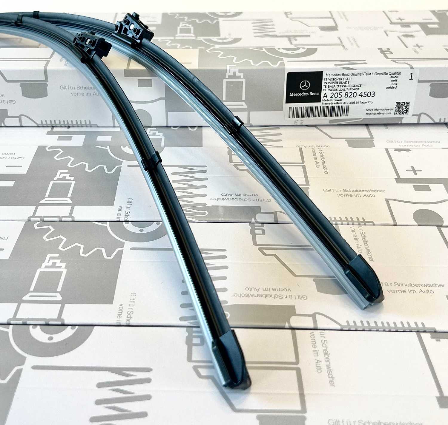 Щетки стеклоочистителя MERCEDES-BENZ Щетки стеклоочистителя бескаркасные (W205) фотография 5