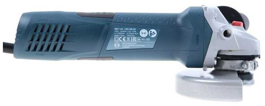 УШМ BOSCH GWS 7-115 (720 Вт, 115 мм) фотография 12