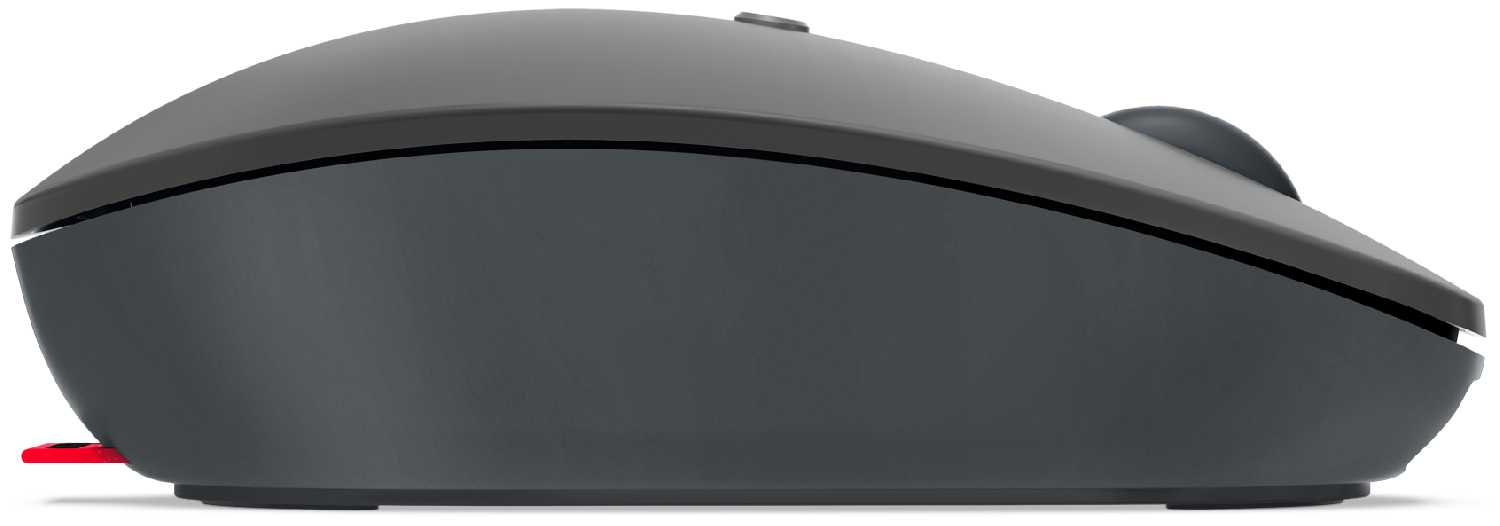 Мышь беспроводная Lenovo Go USB-C Wireless Mouse (GY51C21210), серый фотография 3
