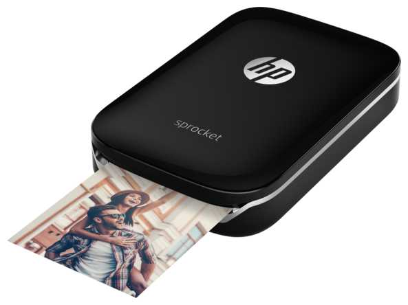Принтер с термопечатью HP Sprocket Photo Printer, цветн., меньше A6