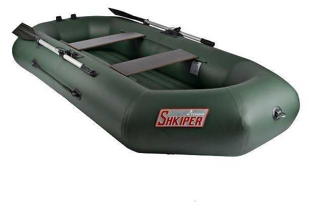 Надувная лодка ТОНАР Шкипер А280 надувное дно фотография 13