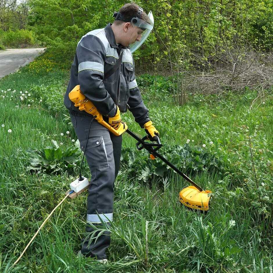 Электрокоса Partner for Garden Электротриммер ЕТ-2000 (2000 Вт, нож 3 Т, леска, разборной вал) фотография 11